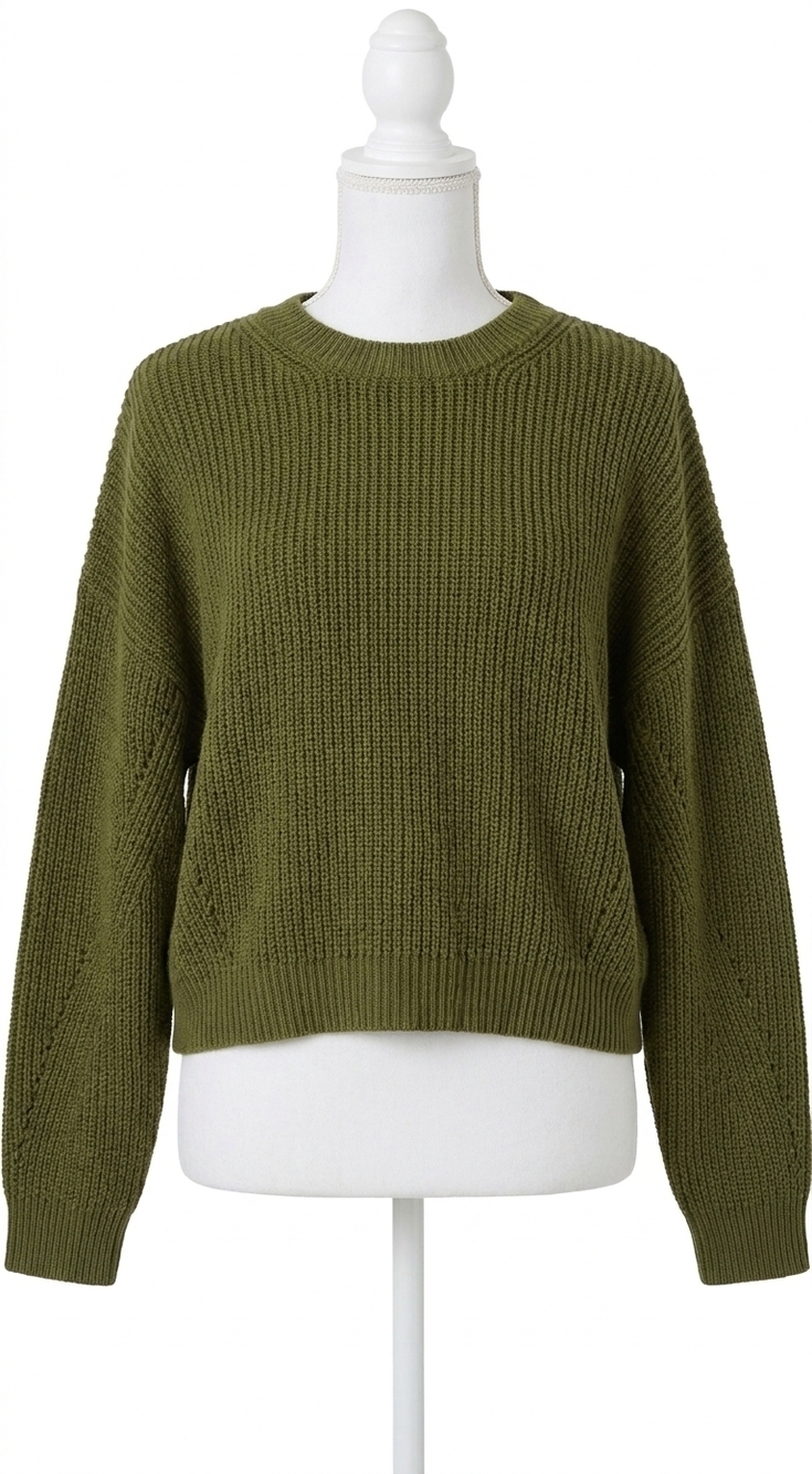NEW ELECTRIC & ROSE katie sweater in olive